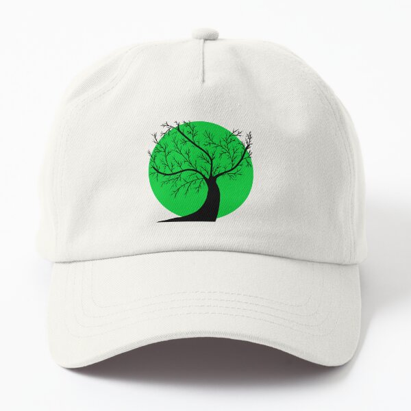 Artikel-Vorschau von Schwarzer Baum Grüner Kreis, designt und verkauft von Paradise-Vibes.