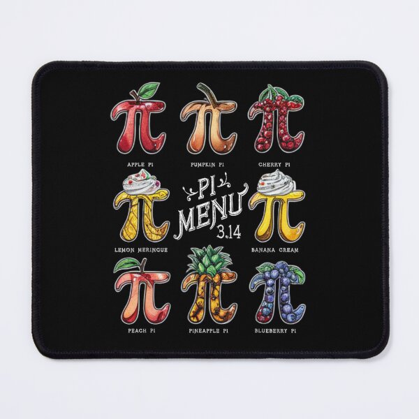 Item preview, Pi Menu Pi Day 3.14 Funny Fruit Pie Menu designed and sold by InklingIris.