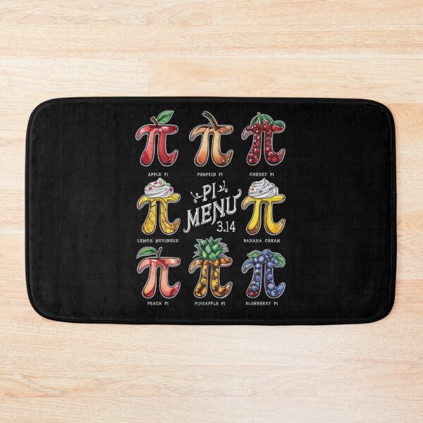 Item preview, Pi Menu Pi Day 3.14 Funny Fruit Pie Menu designed and sold by InklingIris.