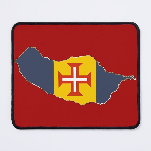 Item preview, Madeira Portugal map flag designed and sold by studioss76.