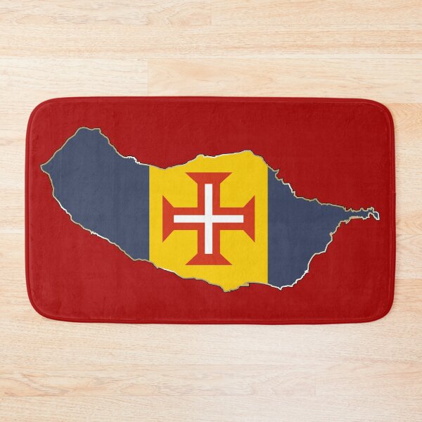 Item preview, Madeira Portugal map flag designed and sold by studioss76.