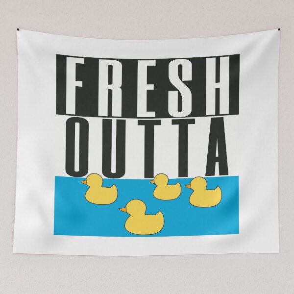 Item preview, Funny Fresh Outta Ducks designed and sold by MoePark.
