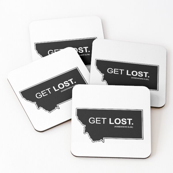 Item preview, Get Lost Montana  designed and sold by Rylee Mitchell.
