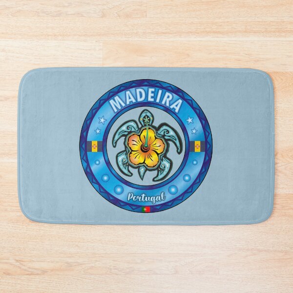 Item preview, Madeira Portugal sea turtle hibiscus designed and sold by studioss76.