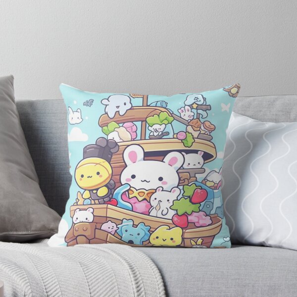 Item preview, Kawaii Bunny Pirate Ship - Adorable High Seas Adventure designed and sold by jinwooo.