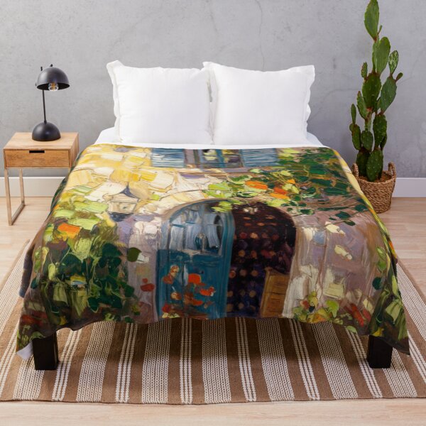 Item preview, Sunlit French Wine Cellar – Post-Impressionist Provence Painting designed and sold by CARRAANN.