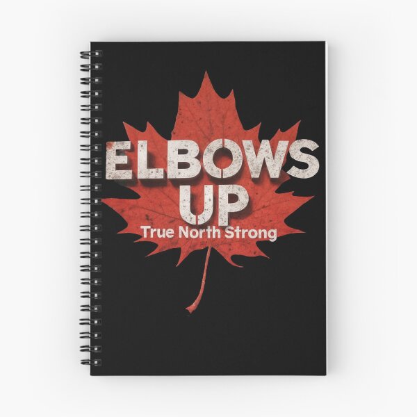 Item preview, Gritty Elbows Up Maple Leaf Defiance Design   designed and sold by BrightNook.