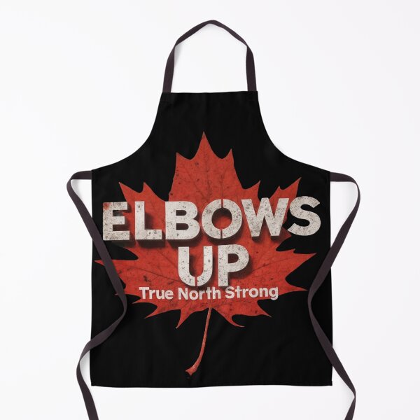 Item preview, Gritty Elbows Up Maple Leaf Defiance Design   designed and sold by BrightNook.