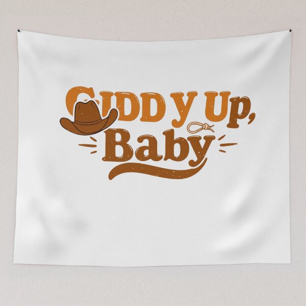 Item preview, Giddy Up, Baby_hat designed and sold by FitEnvy.