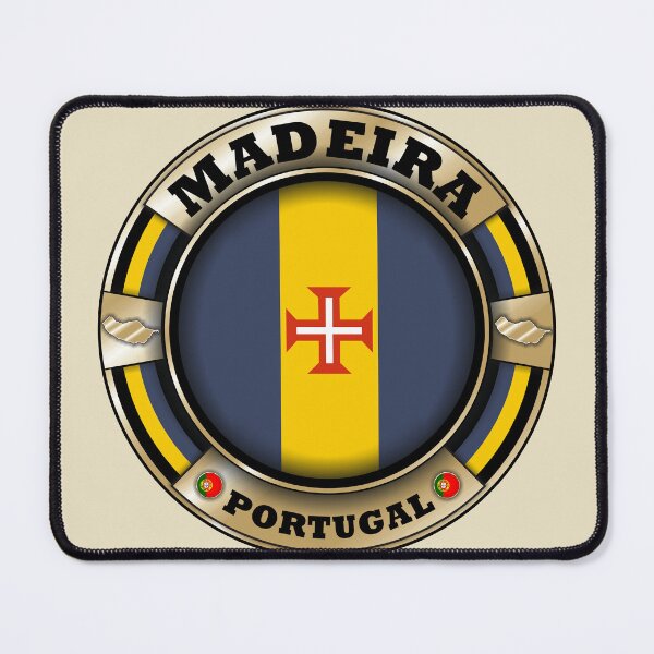 Item preview, Madeira Portugal flag emblem designed and sold by studioss76.