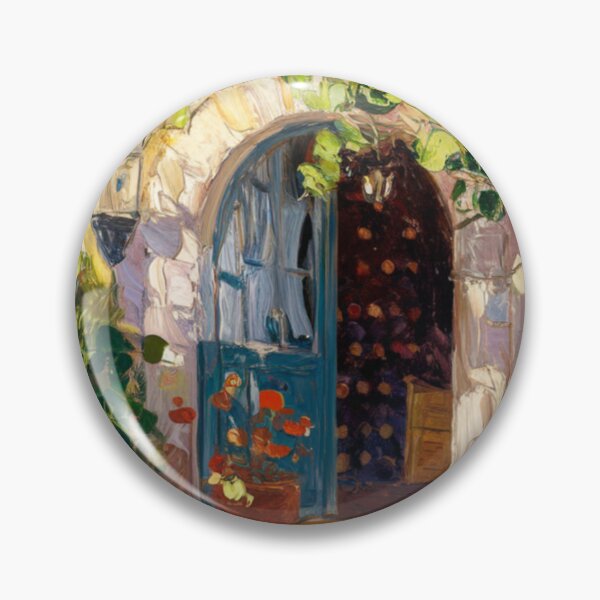 Item preview, Sunlit French Wine Cellar – Post-Impressionist Provence Painting designed and sold by CARRAANN.