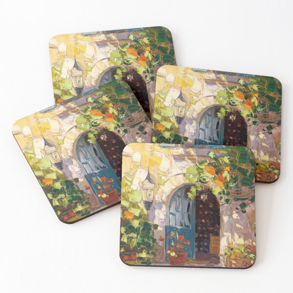 Item preview, Sunlit French Wine Cellar – Post-Impressionist Provence Painting designed and sold by CARRAANN.