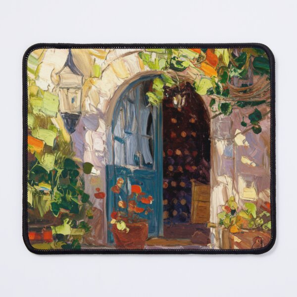 Item preview, Sunlit French Wine Cellar – Post-Impressionist Provence Painting designed and sold by CARRAANN.