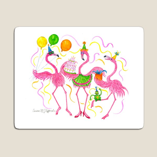 Item preview, Flamingo Birthday Party designed and sold by susan-clifford.