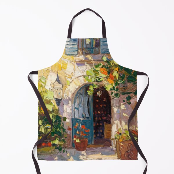 Item preview, Sunlit French Wine Cellar – Post-Impressionist Provence Painting designed and sold by CARRAANN.