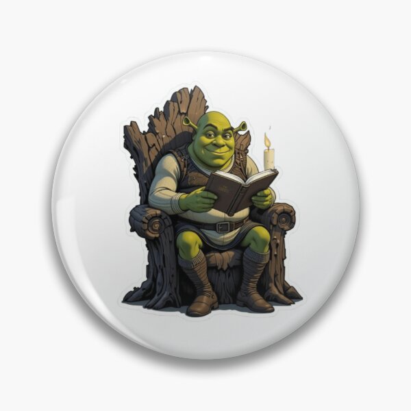 Item preview, Shrek's Quiet Reading Time designed and sold by Designjaju.