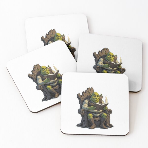 Item preview, Shrek's Quiet Reading Time designed and sold by Designjaju.