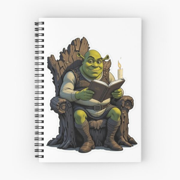 Item preview, Shrek's Quiet Reading Time designed and sold by Designjaju.