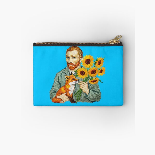 Item preview, Vincent van Gogh Sunflowers and  Fox designed and sold by TeeARTHY.