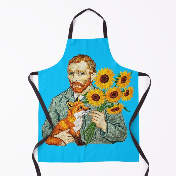 Item preview, Vincent van Gogh Sunflowers and Fox designed and sold by TeeARTHY.