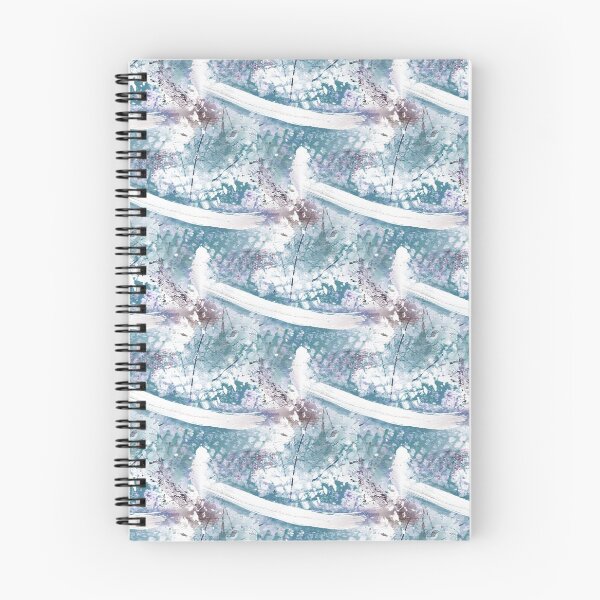 Item preview, Abstract Painterly Pattern in Blue designed and sold by Artistestella.