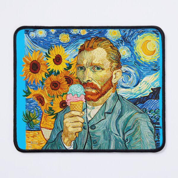 Item preview,  Vincent van  eating ice cream designed and sold by TeeARTHY.