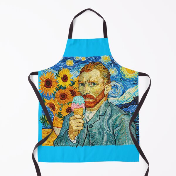 Item preview, Vincent van eating ice cream designed and sold by TeeARTHY.