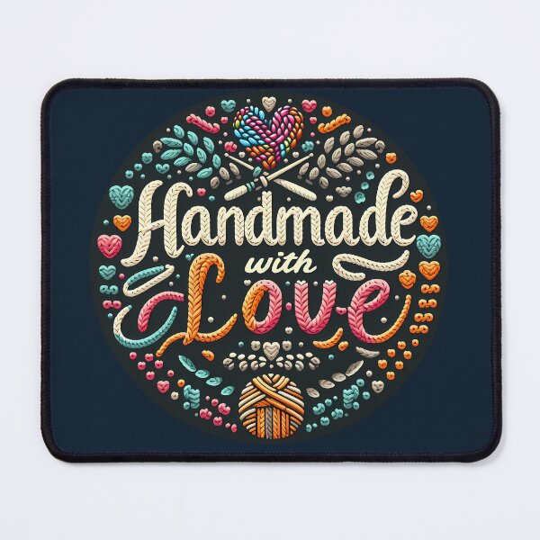 Item preview, Handmade with love, typography designed and sold by maxmaj.