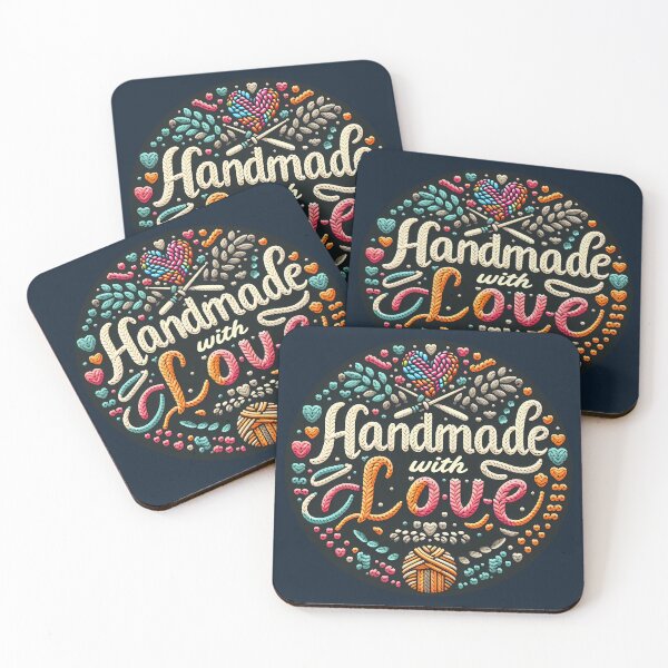 Item preview, Handmade with love, typography designed and sold by maxmaj.