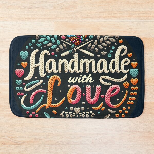 Item preview, Handmade with love, typography designed and sold by maxmaj.