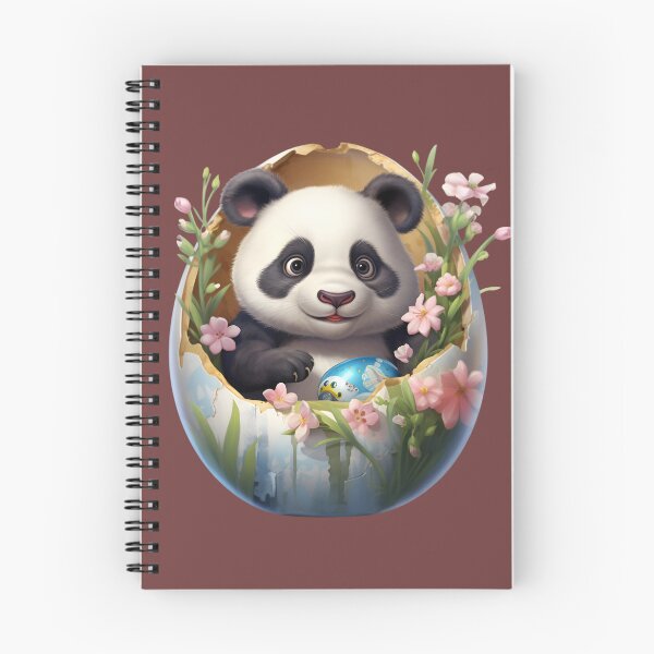 Item preview, Cute Panda in Eggshell! designed and sold by fribabywonder.