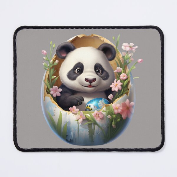 Item preview, Cute Panda in Eggshell! designed and sold by fribabywonder.