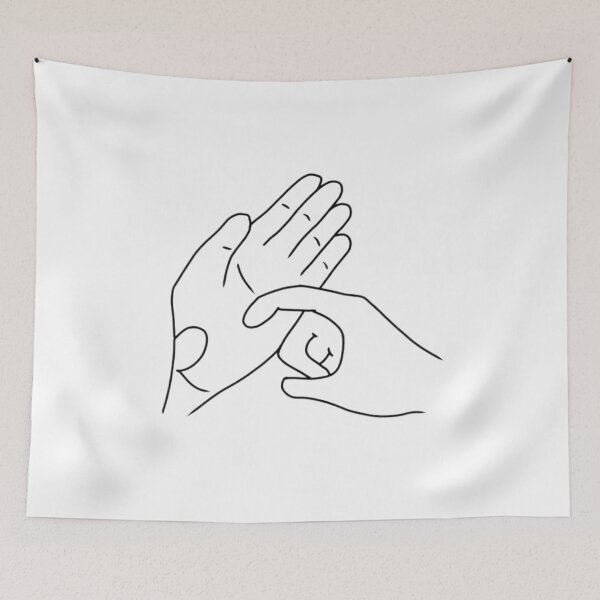 Item preview, BSL letter sign R designed and sold by Artistkhg.