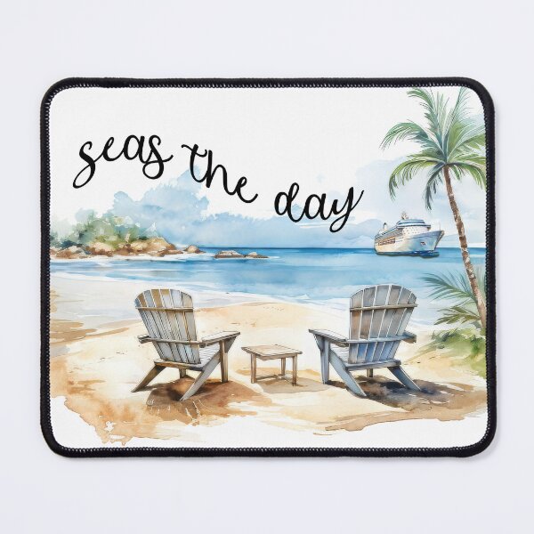 Item preview, Seas the Day designed and sold by SuzyCruzyDesigns.