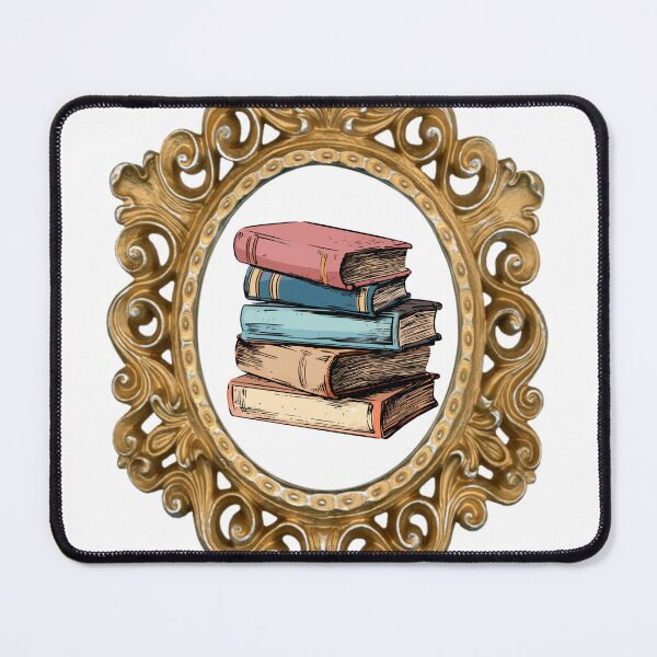 Item preview, Vintage book lover framed designed and sold by MidnightInk Designs.