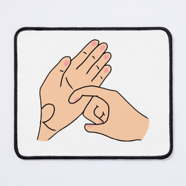 Item preview, BSL letter sign R designed and sold by Artistkhg.