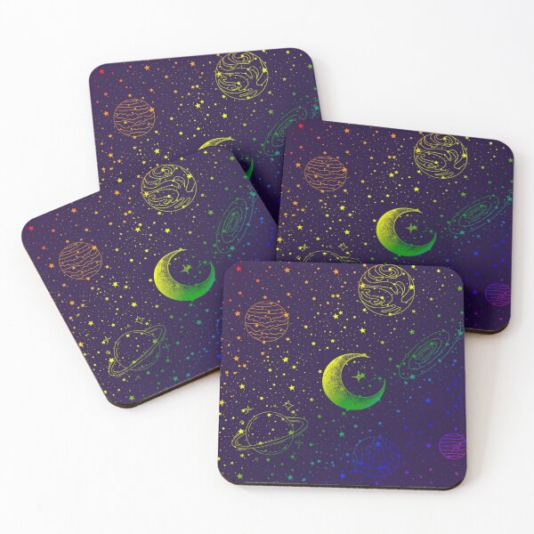 Item preview, Mystical Celestial Rainbow Galaxy | LGBTQ Pride Space Aesthetic designed and sold by Travelslightly.