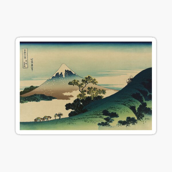 Item preview, Kōshū Inume-Tōge: Hokusai’s Majestic Mount Fuji (19th Century) designed and sold by FujiPop JAPAN.