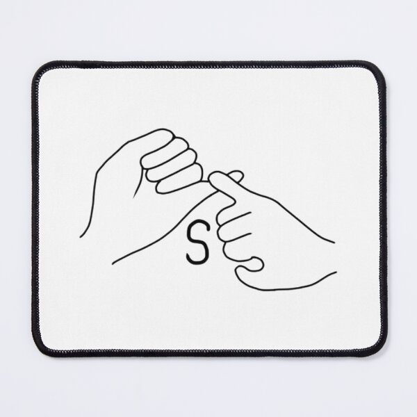 Item preview, BSL letter sign S designed and sold by Artistkhg.