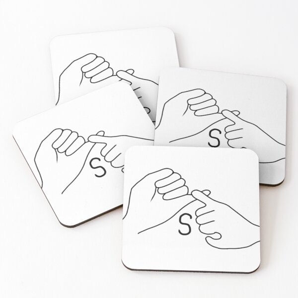 Item preview, BSL letter sign S designed and sold by Artistkhg.