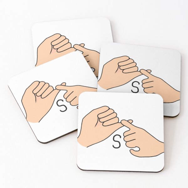 Item preview, BSL letter sign S designed and sold by Artistkhg.