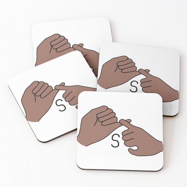 Item preview, BSL letter sign S designed and sold by Artistkhg.