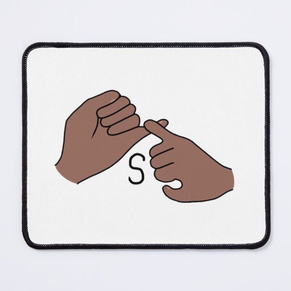 Item preview, BSL letter sign S designed and sold by Artistkhg.