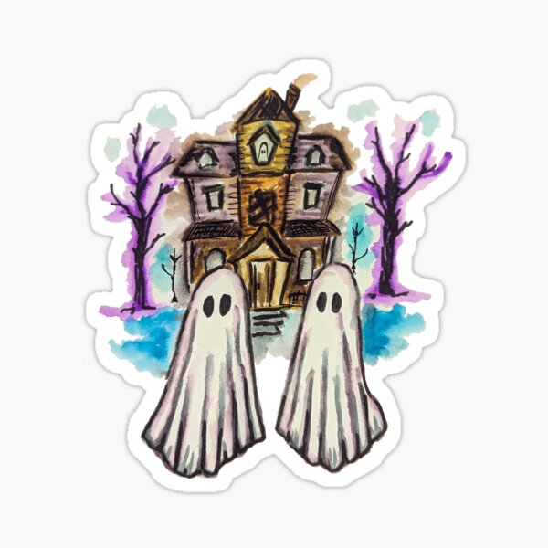Item preview, Ghosts and Haunted House  designed and sold by Spiderandfly.