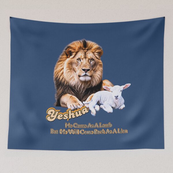 Item preview, Yeshua (Lion and Lamb) designed and sold by Tripp Art Studio.