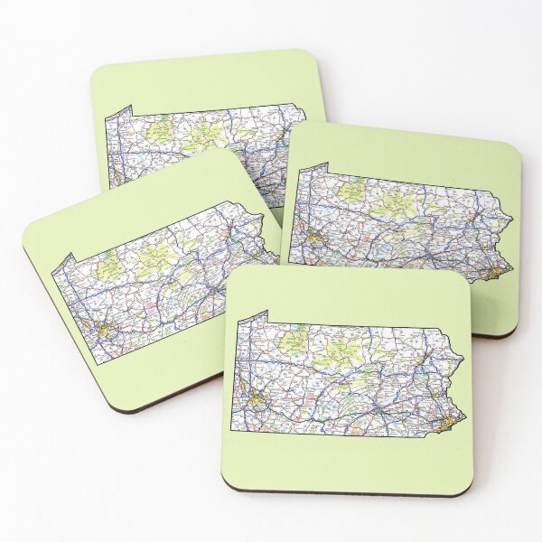 Item preview, Pennsylvania Roadmap designed and sold by Havocgirl.
