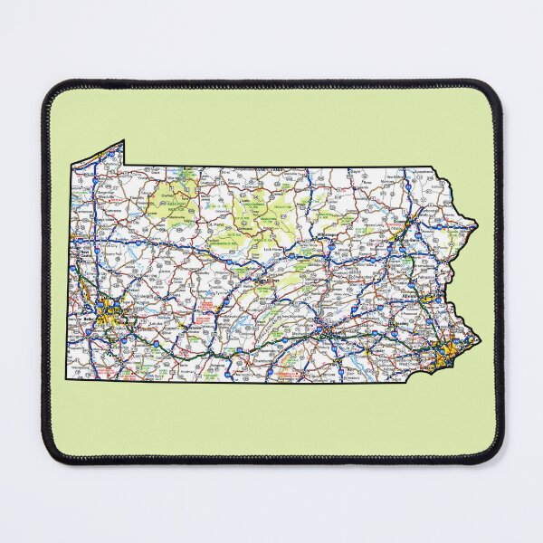 Item preview, Pennsylvania Roadmap designed and sold by Havocgirl.