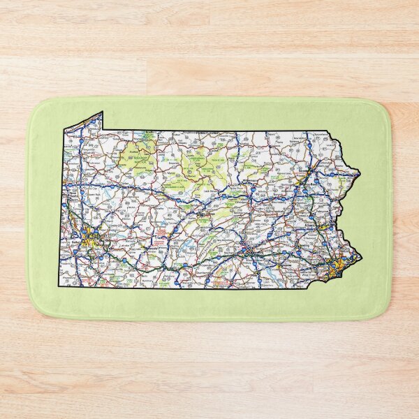 Item preview, Pennsylvania Roadmap designed and sold by Havocgirl.