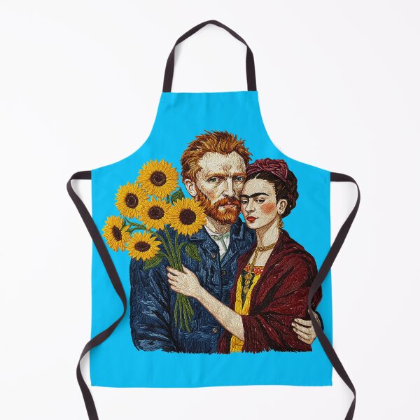 Item preview, Vincent van Gogh and Frida Kahlo Love designed and sold by TeeARTHY.