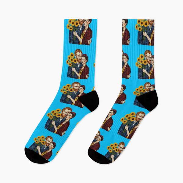 Item preview,  Vincent van Gogh  and Frida Kahlo  Love designed and sold by TeeARTHY.